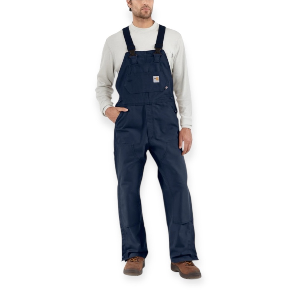 CARHARTT FLAME-RESISTANT BIB OVERALL/LINED